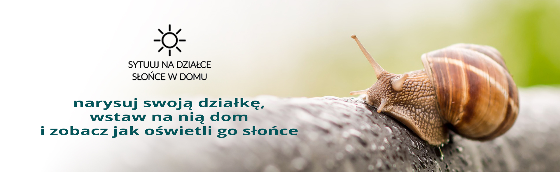 Usytuowanie domu na działce i oświetlenie